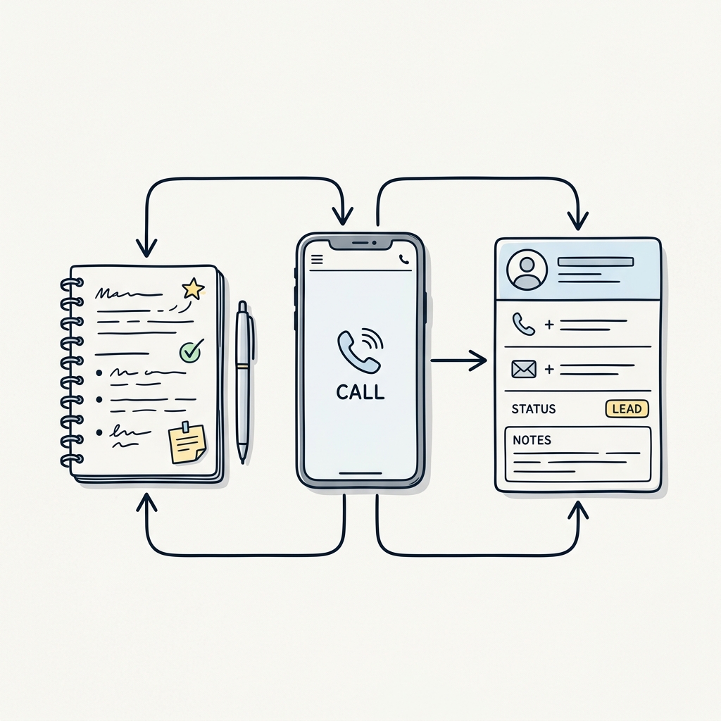 CRM de gestion des appels et prise de notes : Le guide complet pour les TPE et indépendants (2026)